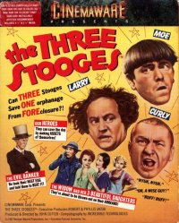 The Three Stooges Amiga box art